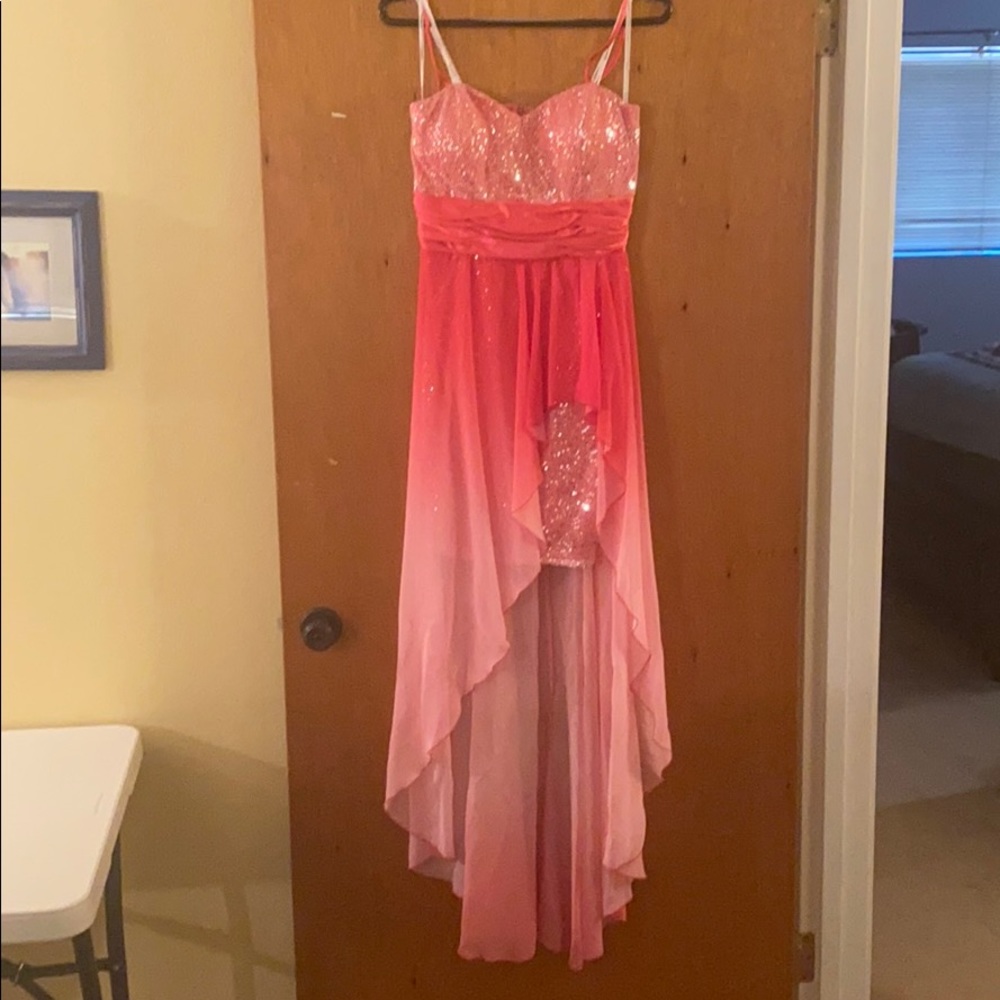 Pink glitter dress